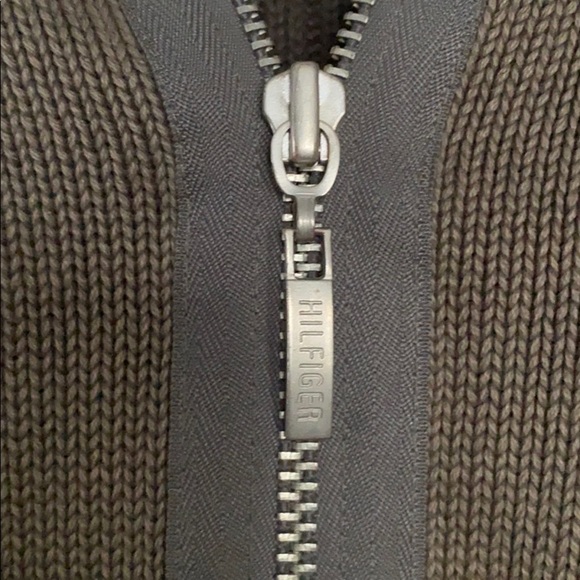 Tommy Hilfiger cardigan, boys 14 or women S - Picture 4 of 8